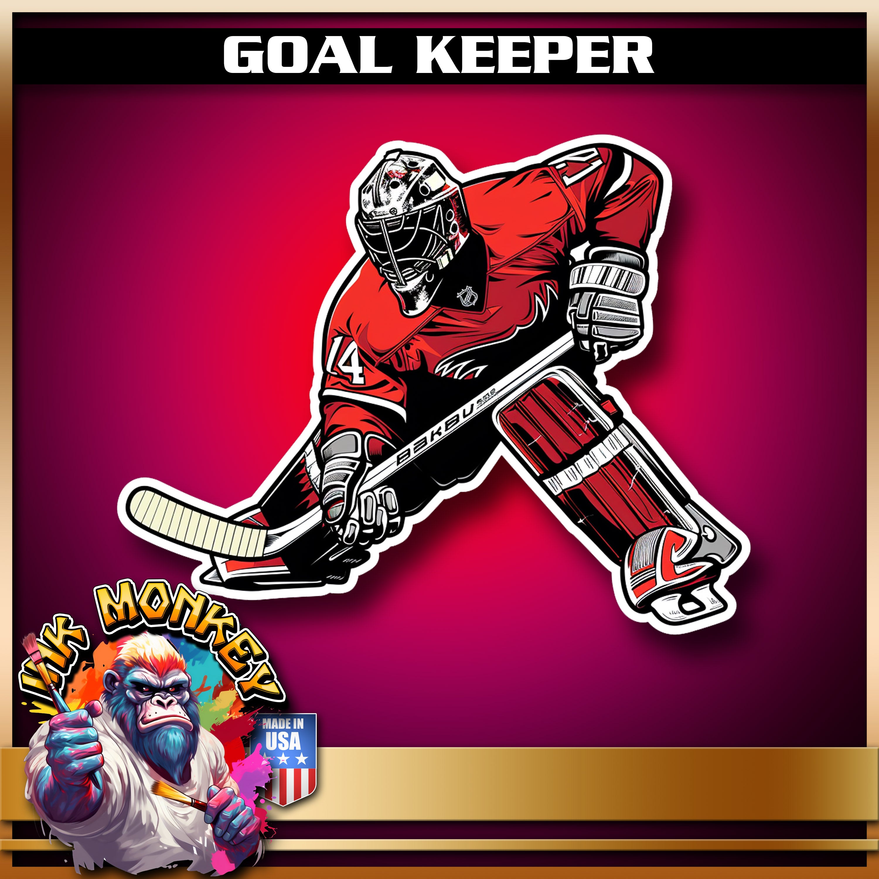 Goal Keeper - Decal